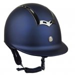 Kask jeździecki Genius Gun Smoke granatowy