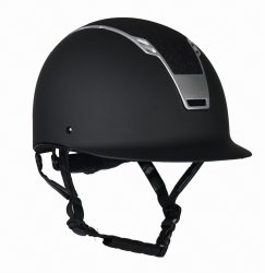 Kask jeździecki Sparrow black/silver