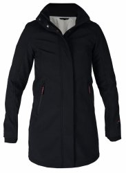 Płaszcz softshell z kapturem Glory Black