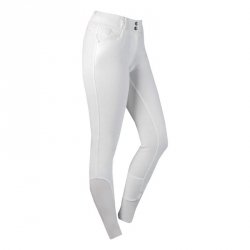 Bryczesy damskie na zawody ANALISE white