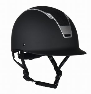 Kask jeździecki Sparrow black/silver