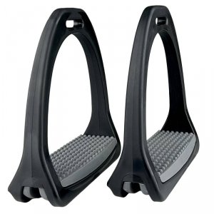 Strzemiona plastikowe Evo czarno szare