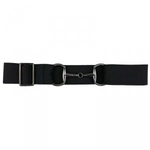 Pasek do spodni Bit czarny hematyt