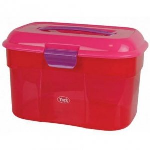 Skrzynka na akcesoria różowa