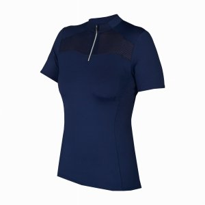Koszulka konkursowa damska SOLEIL blue