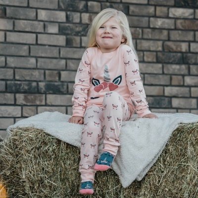 Piżama dziecięca JOLLY blush pink