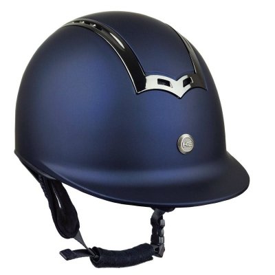 Kask jeździecki Genius Gun Smoke granatowy