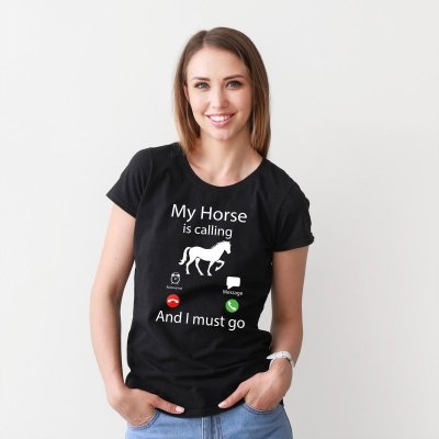 Koszulka T-shirt Horses Calling
