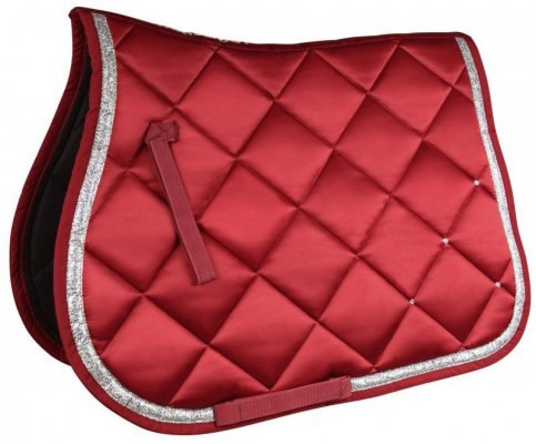 Czaprak Satin wszechstronny Full bordowy