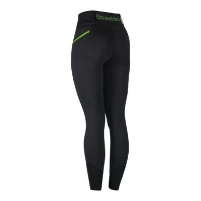 Bryczesy/Legginsy damskie NEON neon green r. 38