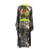Kimono Brown Snake Gold Skull Classic