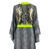 Kimono Black Snake Gold Angel Classic
