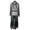 Kimono Stripes Black Angel