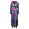Kimono Sky Pink Heart Long