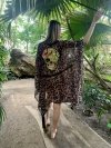 Kimono Safari Gold Skull Short