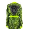 Kimono Yellow Panther Fringe