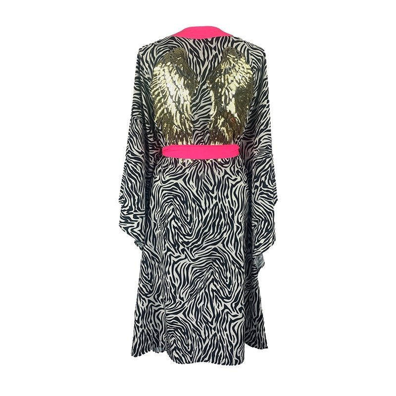 Kimono Zebra Gold Angel Classic