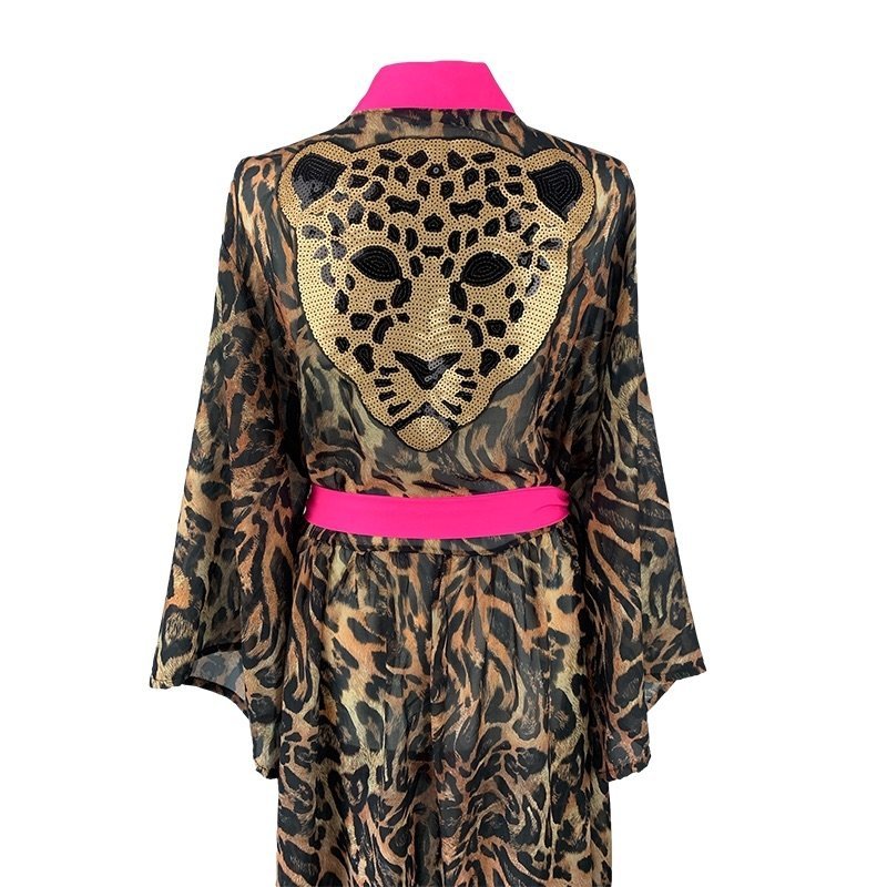 Kimono Safari Panther Long