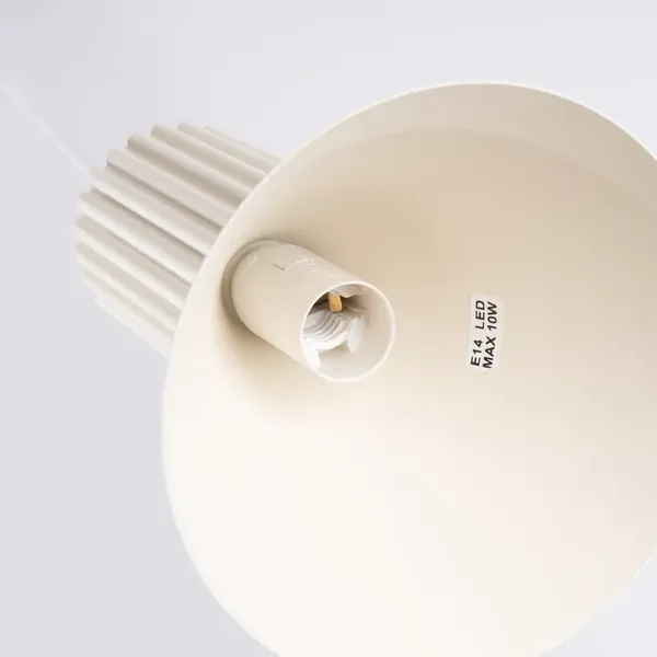 Lampa wisząca ESTRIA 3P beżowa