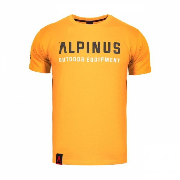 Koszulka męska Alpinus Outdoor Eqpt. pomarańczowa ALP20TC0033