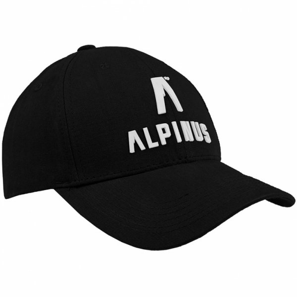Czapka z daszkiem Alpinus Classic czarna ALP20BSC0008