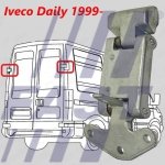 Fast TÜRSCHARNIER Iveco Daily  HINTEN L/R OBEN 00|} , 3801998 , 500324295 , 504027554 , 