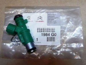 ORIGINAL Einspritzdüse Typ Valeo Citroen C2 C3 Peugeot 206 207 1.1 1.4 , 1984.G0 , 1984G0