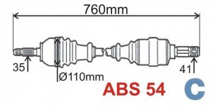 Neu Autoteile T5490 Z   =T2126 ABS