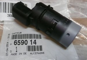 ORIGINAL CITROEN PEUGEOT PDC Sensor Parksensor hinten 807 C3 C4 C8 , 659014