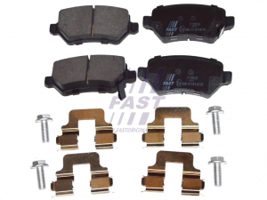 BREMSBELÄGE OPEL ASTRA G 98> HINTEN OHNE SENSOR
