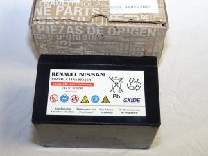 NEU Original Batterie  RENAULT Twizzy 12V 14AH80A EN , 244103090R