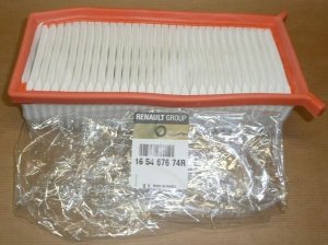 Original Luftfilter Renault Clio Captur Dacia Duster Dokker 165467674R
