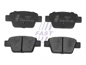 BREMSBELÄGE FIAT STILO 01> HINTEN OHNE SENSOR