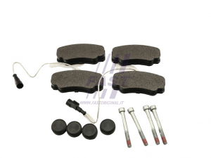 BREMSBELÄGE NISSAN CABSTAR 06> HINTEN 2-Bremssensoren 