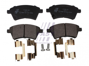 BREMSBELÄGE FIAT SEDICI 06> VORNE OHNE SENSOR 1.6/1.9/2.0