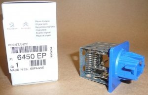 ORIGINAL Vorwiderstand Innenraumgebläse für Citroen Xsara Peugeot 206 , 6450EP