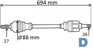 Neu Autoteile T6076