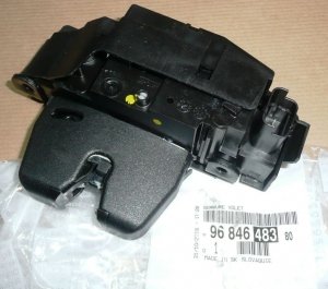 ORIGINAL Zentralverriegelung hinten CITROËN C3 C5 PEUGEOT 308 , 9684648380