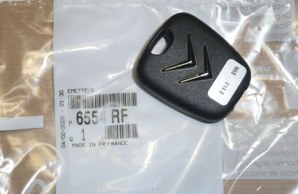 Original Handsender (Infrarot 2-Taster) für Citroen Xsara-Picasso mit BSI , 6554.RF ,  6554RF