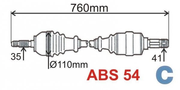 Neu Autoteile T5490 Z   =T2126 ABS