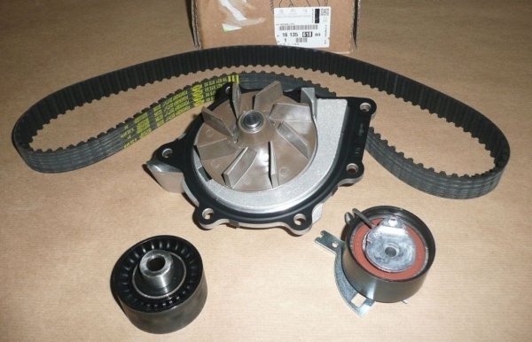 ORIGINAL Zahnriemen Satz Set +WP Citroen Peugeot 407 508 607 C5 C6 2.2 HDi 06- 170/205 HP , 1613561880 
