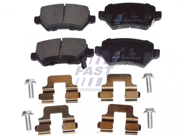 BREMSBELÄGE OPEL ASTRA G 98> HINTEN OHNE SENSOR