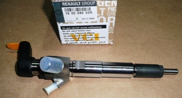 ORIGINAL Einspritzdüse Injektor Einspritzventil RENAULT 1.5 dCi , 166008052R  ACHTUNG : Installation nur in einem autorisierten Renault-Servicezentrum   , 166008052R , 8200903034 , 166004305R ,5WS40536 ,  A2C59513484 . DELPHI , HRD659 , DIPASPORT , INJD00