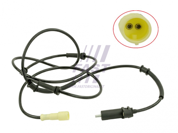ABS-SENSOR FIAT DUCATO 02> HINTEN R 2-PIN