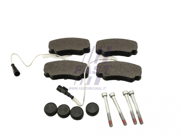 BREMSBELÄGE NISSAN CABSTAR 06> HINTEN 2-Bremssensoren 