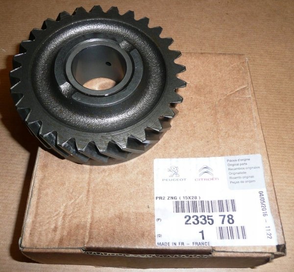 ORIGINAL Gangzahnrad Citroen Peugeot C4 C5 208 407 BE4 15X28 233578