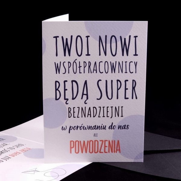 Kartka Okolicznościowa - Powodzenia 