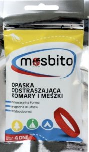 Mosbito opaska odstraszająca komary i meszki 1 szt
