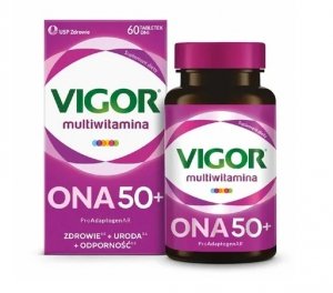VIGOR multiwitamina ONA 50+, 60 tabletek