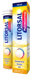 Zdrovit Litorsal Multiwitamina 24 Tabletki Musujące